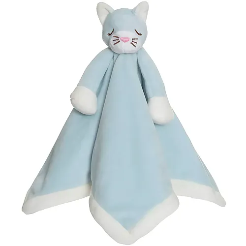 Teddykompaniet Schmusetuch Katze Blau - 35 cm
