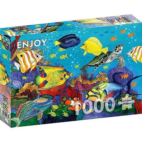 Enjoy Puzzle Underwater Rainbow - 1000 Teile