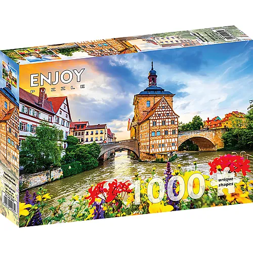 Enjoy Puzzle Bamberg Altstadt, Deutschland - 1000 Teile