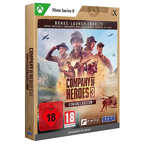 SEGA Company of Heroes 3 Launch Edition, XSX