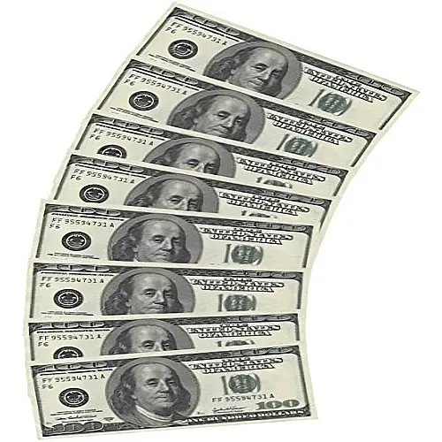 Folat Servietten 100er Dollarnoten - 10 Teile