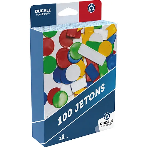 Cartamundi Boite DE 100 Jetons 27mm