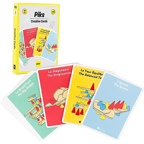 Oppi Piks Creative Cards 24 Karten - Kreative Karten f�r Kinder