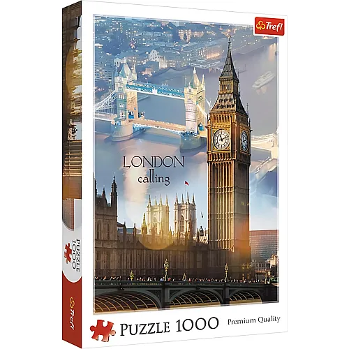 Trefl Puzzle London im Morgengrauen (1000Teile)