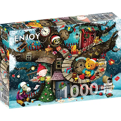 Enjoy Puzzle Fairy Tale Christmas - 1000 Teile
