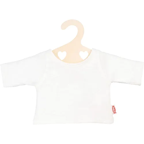 Heless T-Shirt auf Kleiderb�gel Weiss - 35 - 45 cm
