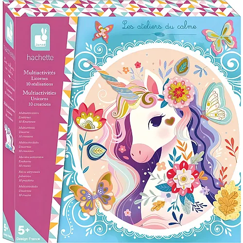 Janod Hachette Einhorn Multiaktivität