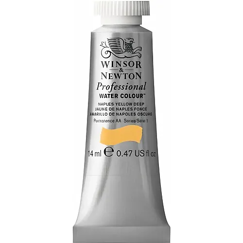 Winsor & Newton W&n Prof. Water Colour 14ml Tube Neapelgelfb Dunkel