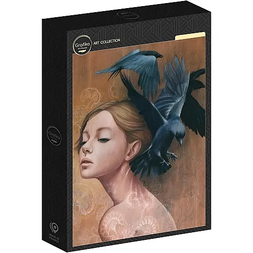 Grafika Puzzle Art Collection Misstigri Corbeaux (1500Teile)