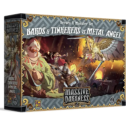 CMON Bards and Tinkerers vs Metal Angel: Massive Darkness 2