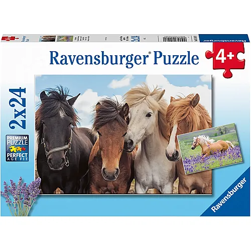 Ravensburger Puzzle Pferdeliebe (2x24)