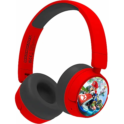 OTL Technologies Mario Kart Kabellose Kinder-Kopfh�rer, Rot