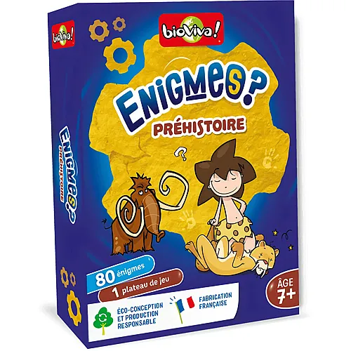 Bioviva Les Enigmes? Pr�histoire - Fran�ais