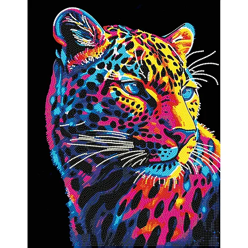 Diamond Dotz Diamond Painting Neon Leopard