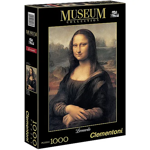 Clementoni Puzzle Museum Collection Leonardo da Vinci - Mona Lisa (1000Teile)
