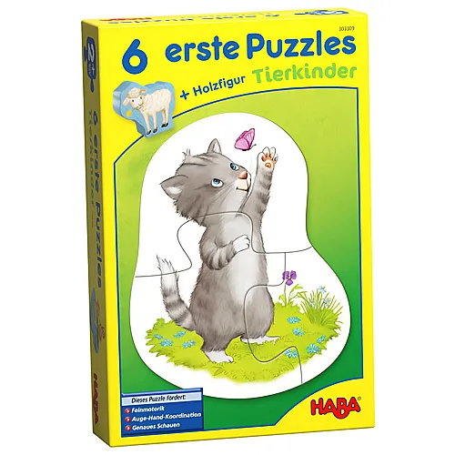 HABA 6 erste Puzzles  Tierkinder