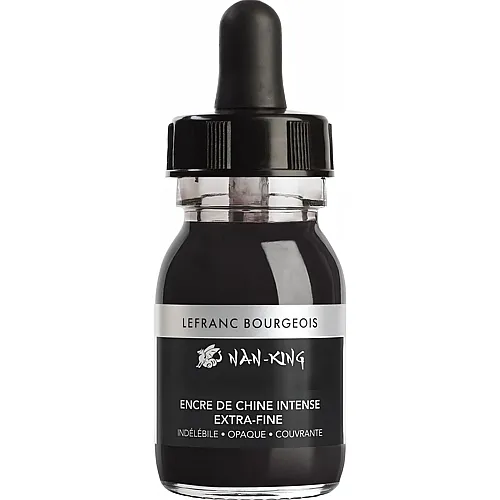 Lefranc Bourgeois Lfb Nan King Zeichentusche 30ml Flasche - Schwarz
