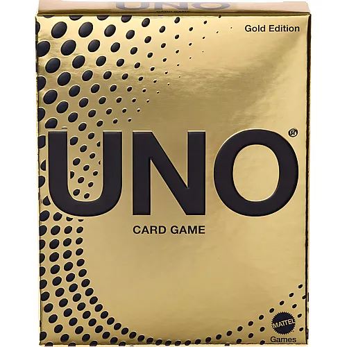 Mattel Games UNO Gold