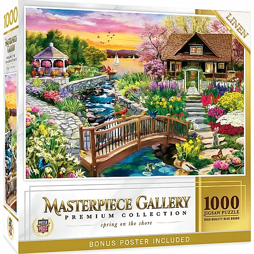 Fr�hling am Ufer - 1000 Teile