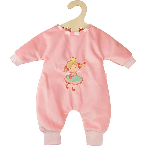 Heless Strampler Prinzessin Emily 35-45 cm Softvelours, Holzb�gel,