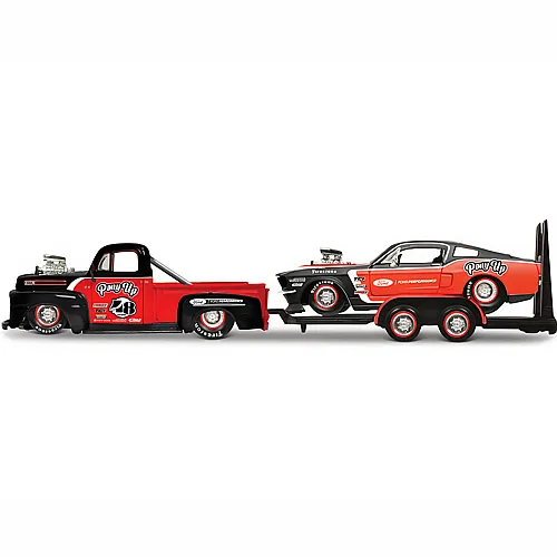 Maisto 1:24 Ford F1 Pickup 1948 & Ford Mustand GT 1967
