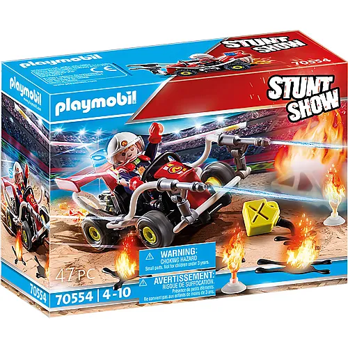 PLAYMOBIL Stuntshow Feuerwehrkart (70554)
