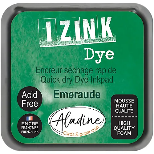 Aladine Izink Stempelkissen Dye Smaragdgr�n