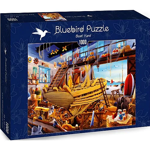 Bluebird Puzzle Boat Yard - 1000 Teile
