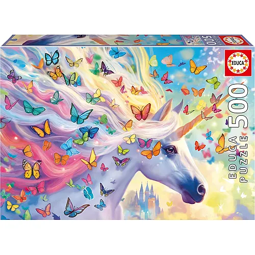 Regenbogen-Einhorn 500Teile