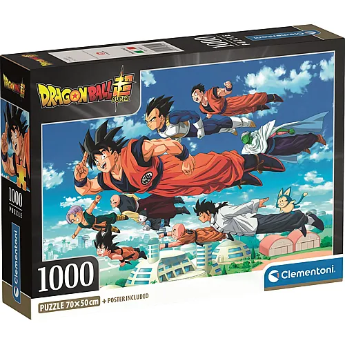 Clementoni Puzzle 1000 Teile Dragon Ball Super