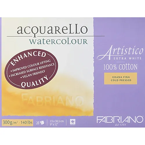 Fabriano Aquarellp. Artistico Extra White