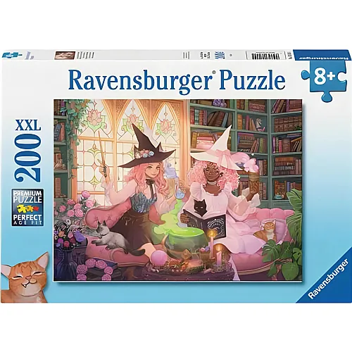 Ravensburger Puzzle Zauberhafte Bibliothek - 200 Teile
