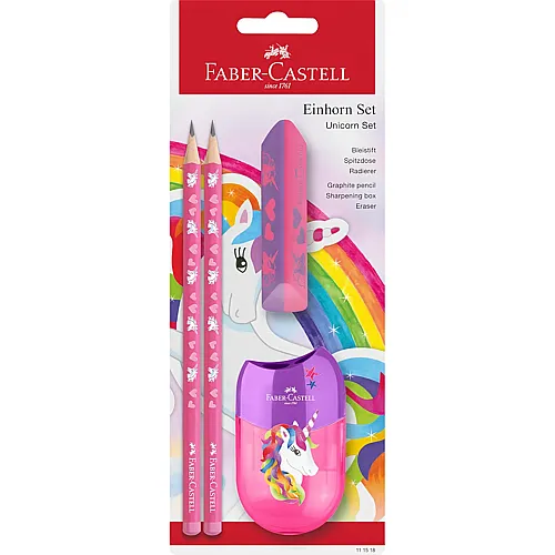 Schreibset Einhorn mit Bleistifte