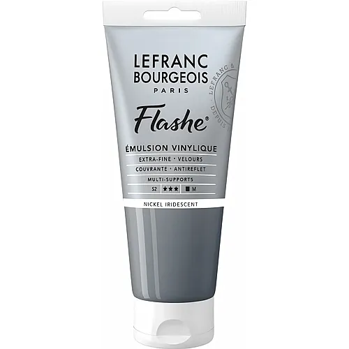 Lefranc Bourgeois Lfb Flashe Acryl 80ml Tube Irisierendes Nickel