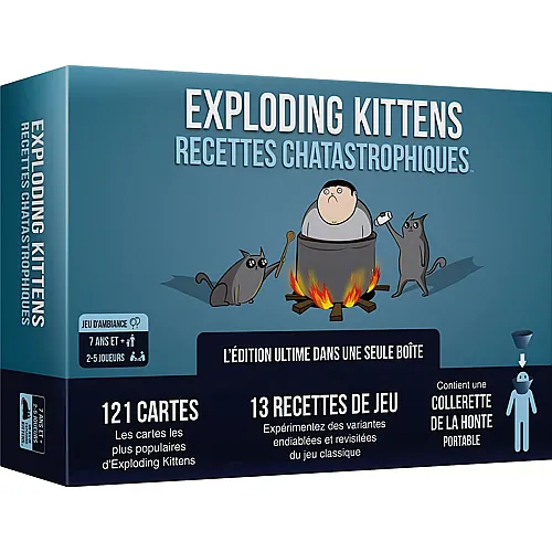 Exploding Kittens Recettes Chatastrophiques - Fran�ais