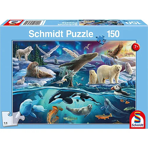 Schmidt Puzzle Tiere in der Arktis