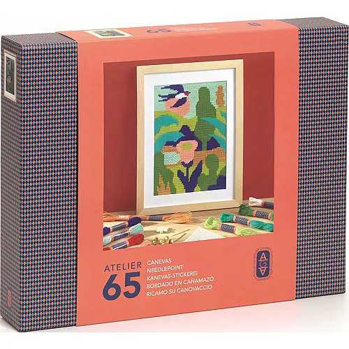 Djeco Atelier 65, Kanvas-Stickerei