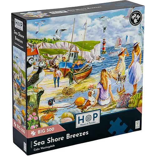 HOP - House of Puzzles Sea Shore Breezes (500Teile)