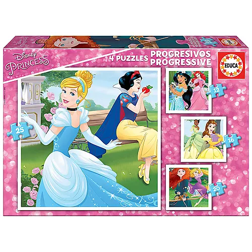 Educa Puzzle Disney Princess Princesses (12/16/20/25)