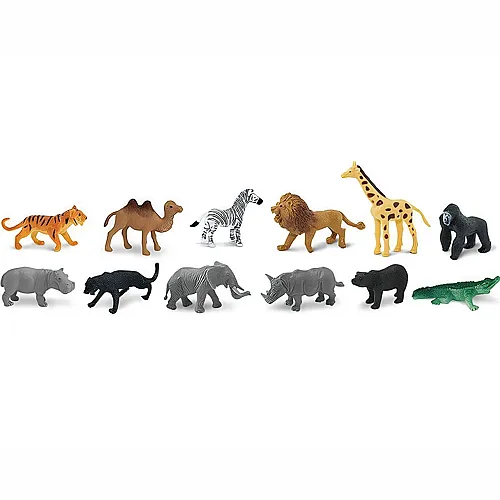 Safari Ltd. Bulk Bag Wilde Tiere (48Teile)