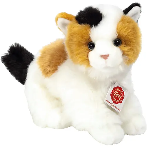 Teddy-Hermann Gl�ckskatze - 24 cm