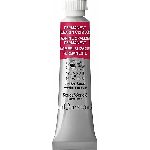 Winsor & Newton W&n Prof. Water Colour 5ml Tube Permanent Alizarinkarmesin