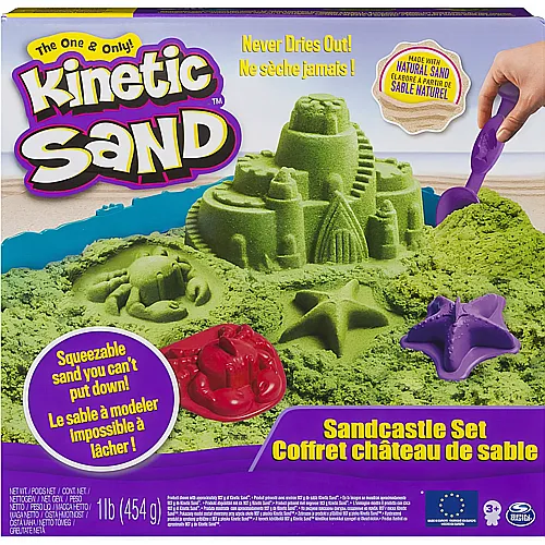 Spin Master Kinetic Sand Box Grn (454g)