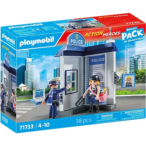 PLAYMOBIL Action Heroes Polizei Ermittlungszimmer (71733)