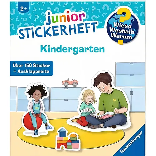 Ravensburger Wieso? Weshalb? Warum? junior Stickerheft Kindergarten