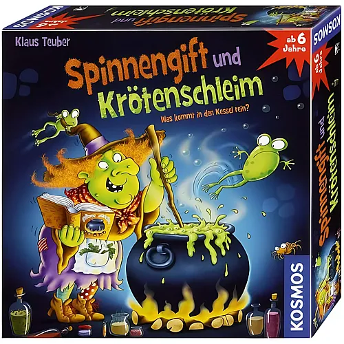 Spinnengift und Kr�tenschleim: was kommt in den Kessel rein