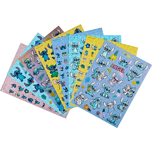 Undercover Lilo & Stitch Stichaufkleberb�gen - 8 Teile