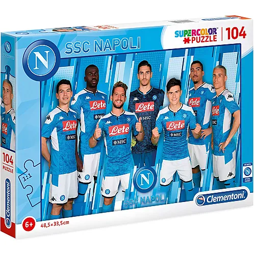Clementoni Puzzle Supercolor SSC Napoli 2020 - 104 Teile