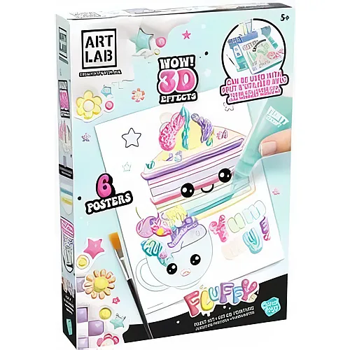 Canal Toys Fluffy Paint Kit