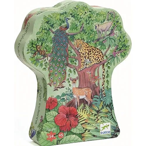 Djeco Puzzle Indischer Dschungel 54 Teile